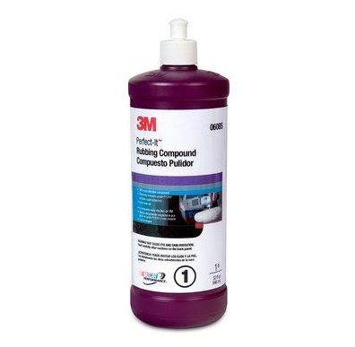 Xi đánh bóng 3M 06085 Cắt xóa xước bước 1 hiệu suất cao - 3M™ Perfect-It™ Rubbing Compound  946ml